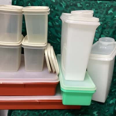Tupperware Shelf Savers, Celery Storer and Meat Keepers 