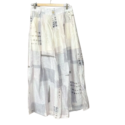  Womens Semi Sheer Floaty Pants Size M 
