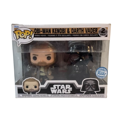 Funko Pop! Star Wars 2-Pack - Obi Wan & Darth Vader