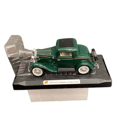 Sunnyside 1932 Dark Green Ford 3-Window Coupe SS 7722 Diecast