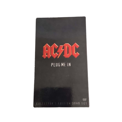 Ac/Dc Plug Me In Collectors Edition 3 DVD Set