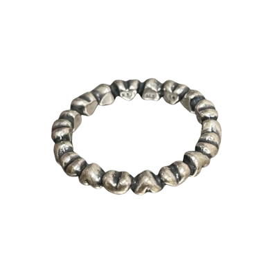 Pandora Womens Sterling Silver 'Band of Hearts' Ring 