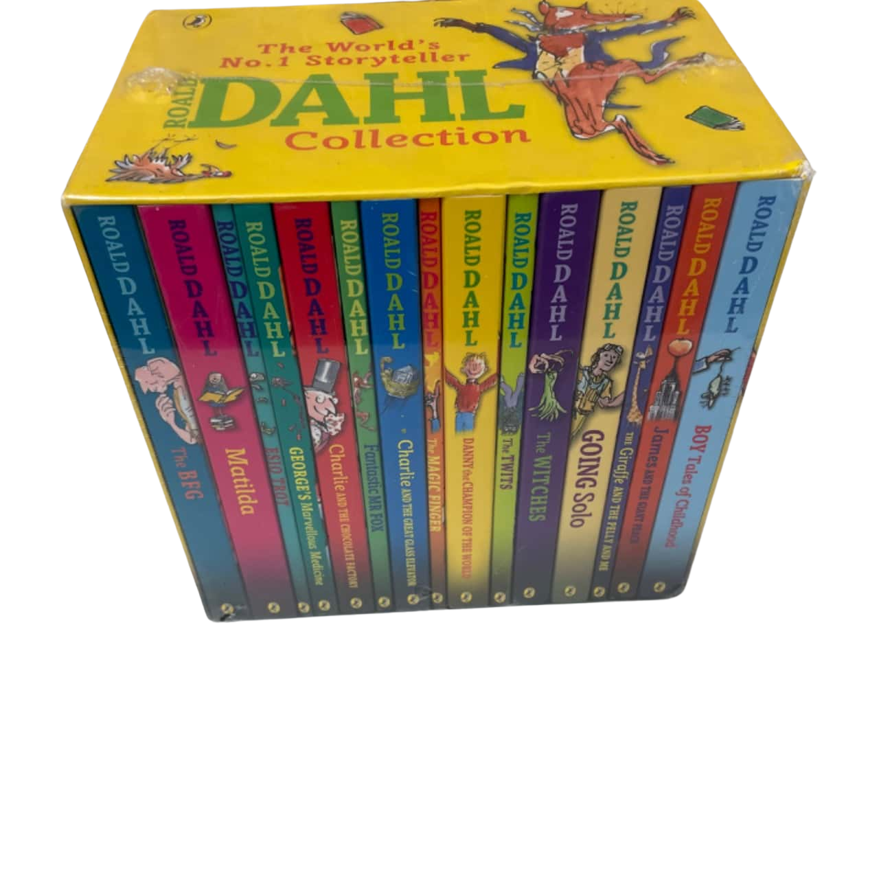Roald Dahl Collection - 15 Paperback Book Boxed Set | World’s No.1 ...