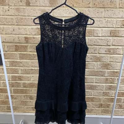 Review Womens black vanilla dress Size 12 