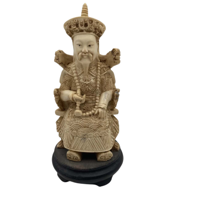 Vintage Chinese Carved Resin 15cm Figure