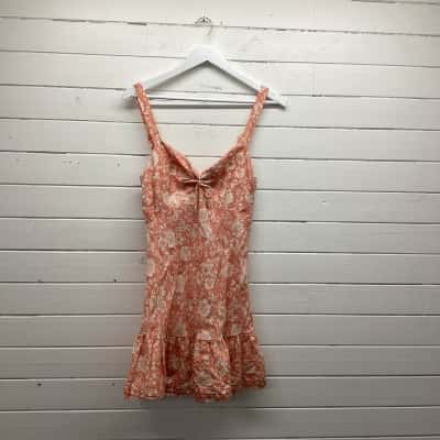 Kivari Womens Size 8 Gorgeous Mini Linen Dres