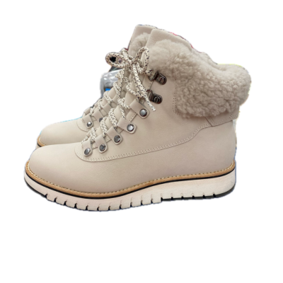 Cole Haan Womens  Size 5.5 Boots Beige / Black  / White 