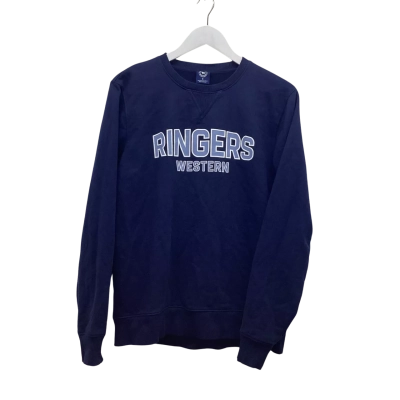 Ringers Western Navy Blue Crewneck Jumper Size S