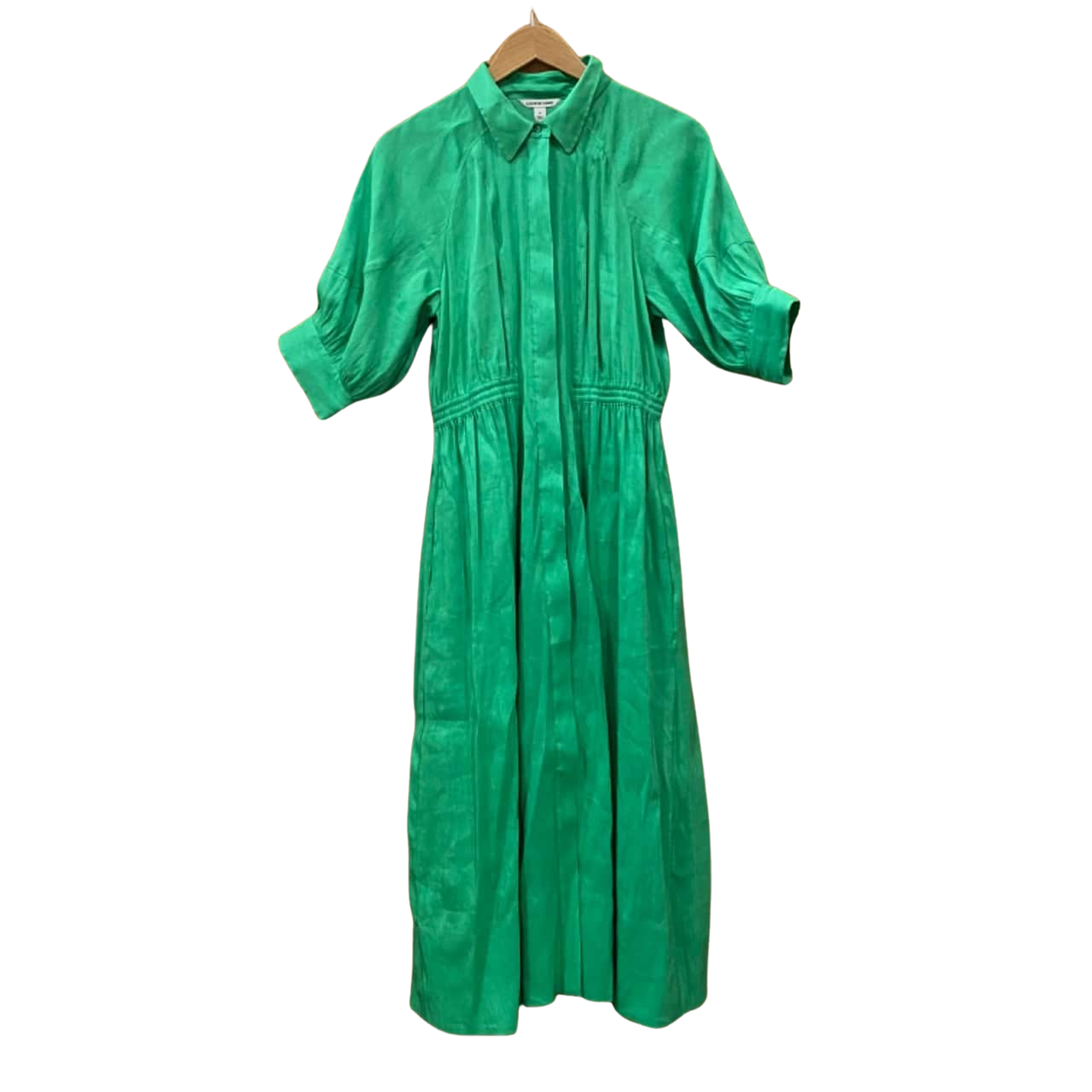 Country Road Green Button Up Midi Dress Size 10(s) - Used Very Good |  Salvos Stores