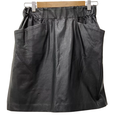 Minx & Moss Faux Leather Skirt Size 8