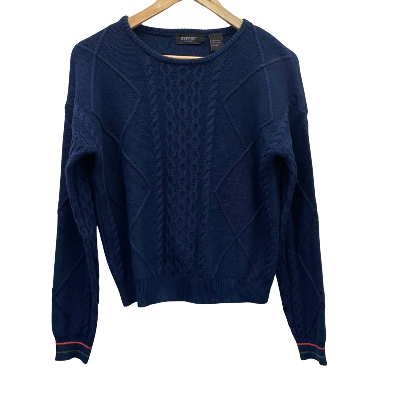 Oxford Womens Jumper Size 8 Blue (s)