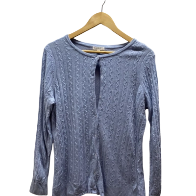 Khoko Womens Blue Cardigan Size M