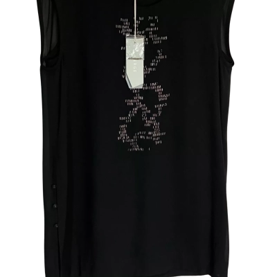 Verge Womens  Size L Sleeveless Top Black  