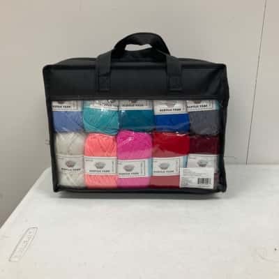 Inscraft 20 Pack Acrylic Yarn W/Accessories