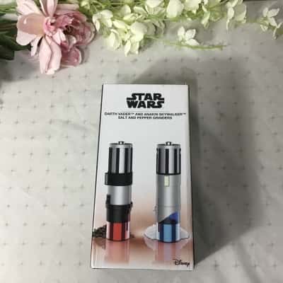 Star Wars Darth Vader and Anakin Skywalker Salt & Pepper Grinders (boxed)