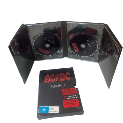 AC/DC plug me in DVD set