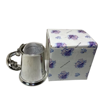 Royal Selangor Pewter Mug Teddy On Swing 