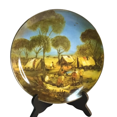 Broken Hill Centenary Plate 1883-1983 by Pro Hart Numbered 1199