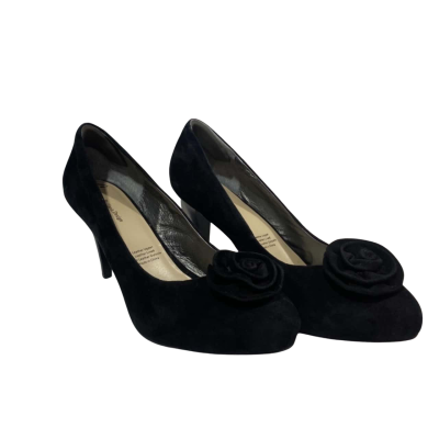 Christiano Bellaria Design Black Heels Size 45 (Approx Size 12-13)