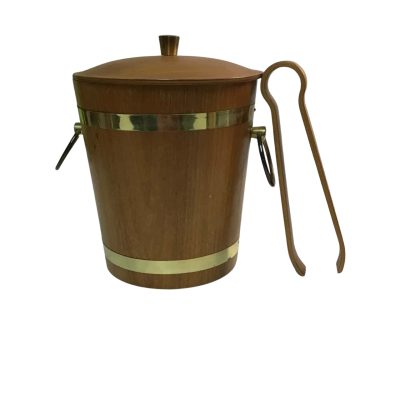 Vintage Mid-Century Teak Ice Bucket