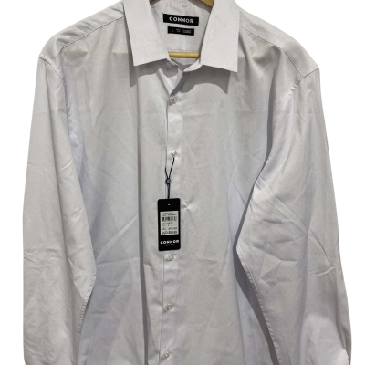 Connor Mens  Size L Business Shirt / Long Sleeve Shirt White 