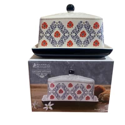 Maxwell Williams Butter dish  new