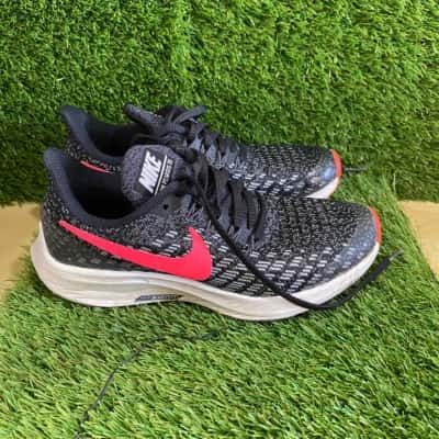 Nike Air Zoom Pegasus Size 1.5 Sneakers Black  / Pink  / White (UK)