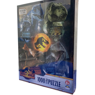 Jurassic World: Dominion 1000 Piece Puzzle Set