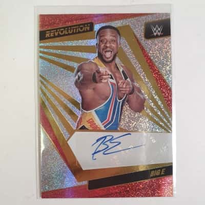2022 Panini Revolution WWE Smackdown BIG E Trading Card