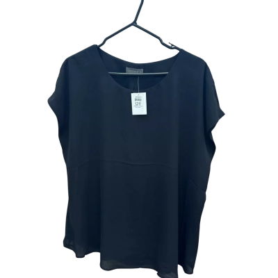 Jacqui-E Womens  Size 18 Black Top