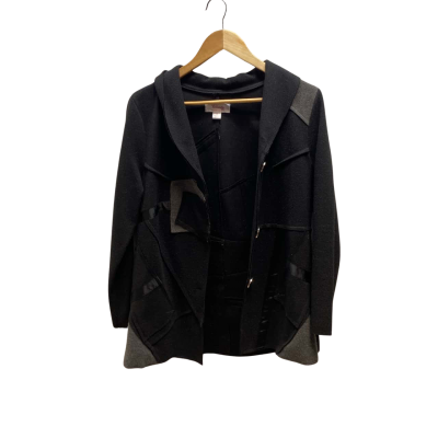 Clarity Women  Size S Black & Grey Cardigan