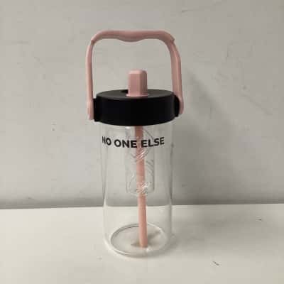 Glass drinking bottle with infuser