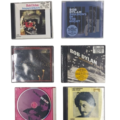 Bob Dylan CD Lot of 6: Bringing It All Back Home, Modern Times (DVD), Shadows, + 