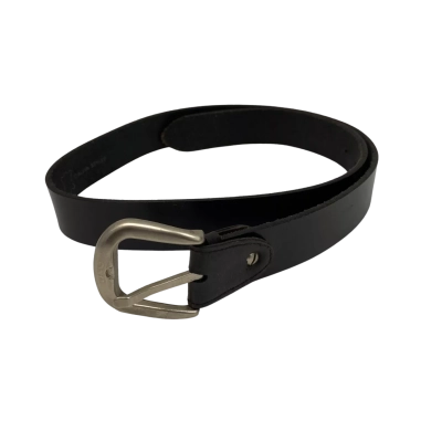 Unbranded Women's Genuine Leather Belt Black