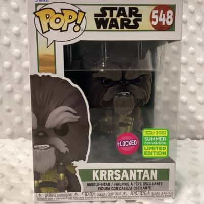 Star Wars Krrsantan Flocked SDCC Exclusive Pop! Vinyl 