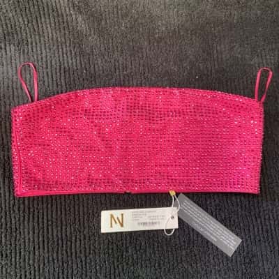 MESHKI Asha Diamanté Top M