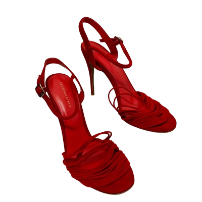 Women's Lauren Marinis red high heels size 39