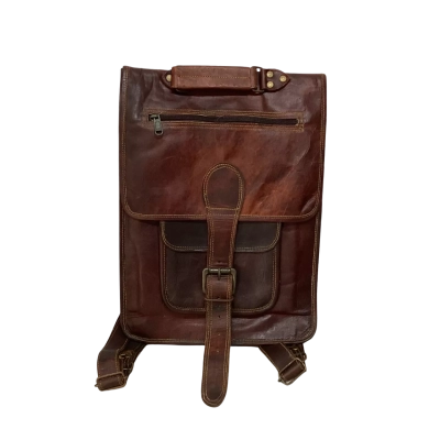 Vintage Leather Backpack - Beautiful Bag