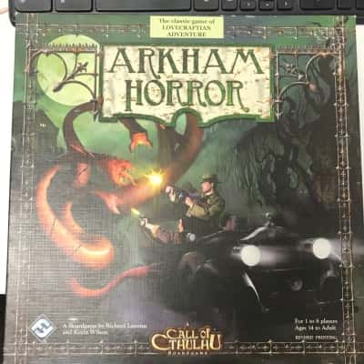 ARKHAM HORROR Call of Cthulhu COMPLETE Boardgame(s) - Used Very Good |  Salvos Stores