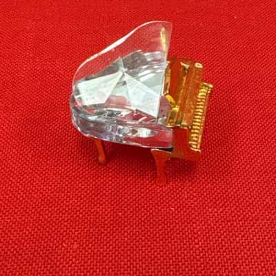 Vintage Swarovski Crstal Memories Miniature Baby Grand Piano
