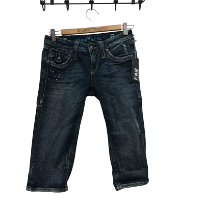 Sang Real Womens  Size 26 Blue Y2K Jean Shorts BNWT$199