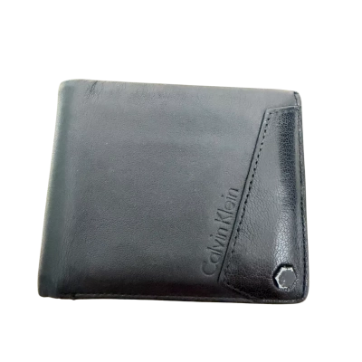 Calvin Klein Jeans Black Leather Wallet