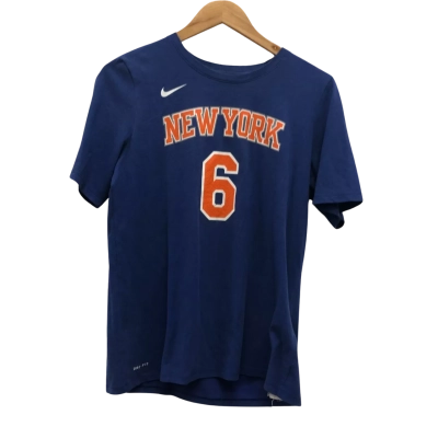 Nike New York 6 Porzingis Kids Blue XXL Tee