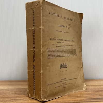 Victorian Year-Book for 1885-6 by Henry Heylyn Hayter CMG