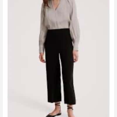 BNWT* Country Road. Black Soft Tailored Culottes   Size 14 