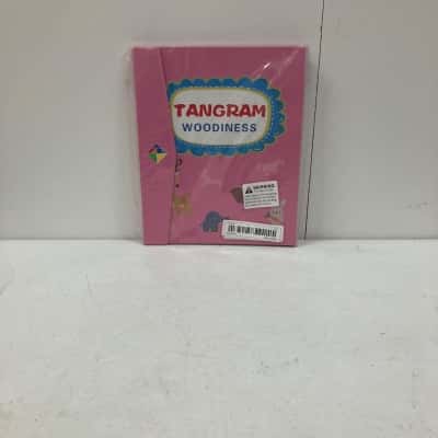 Tangram Woodiness Shape Magnetic Tangram Puzzle Book 