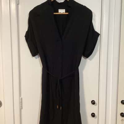 Witchery shirt dress  Size 8 Black  