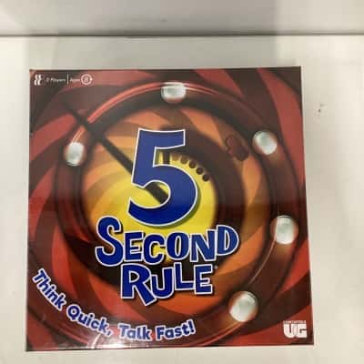 NEW - 5 Second Rule Game