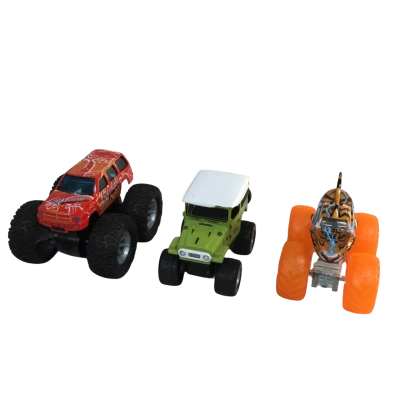 Hot Wheels Monster Trucks x 3