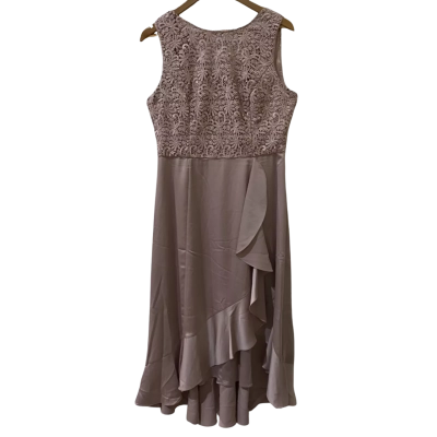 Review Womens  Size 12 Maxi Dress Pink  